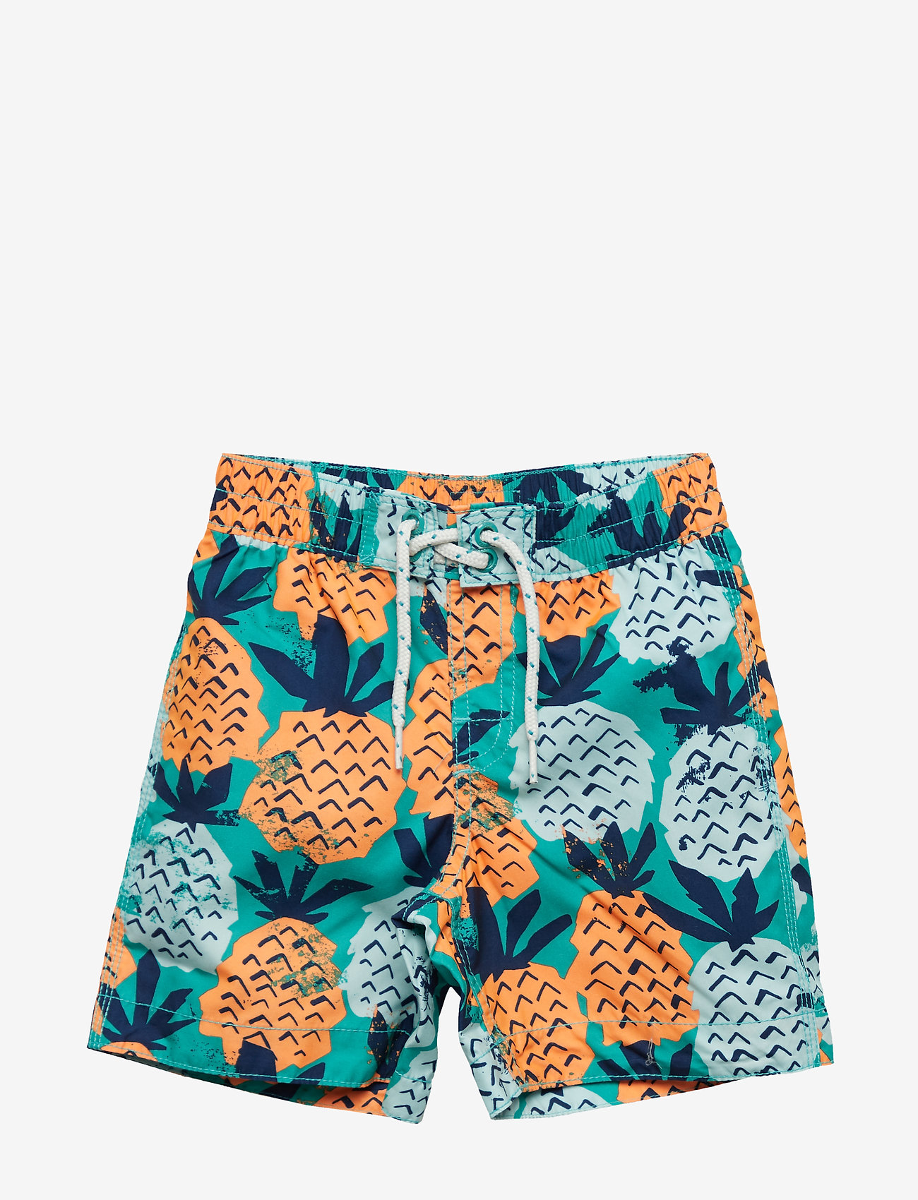 turquoise swim trunks