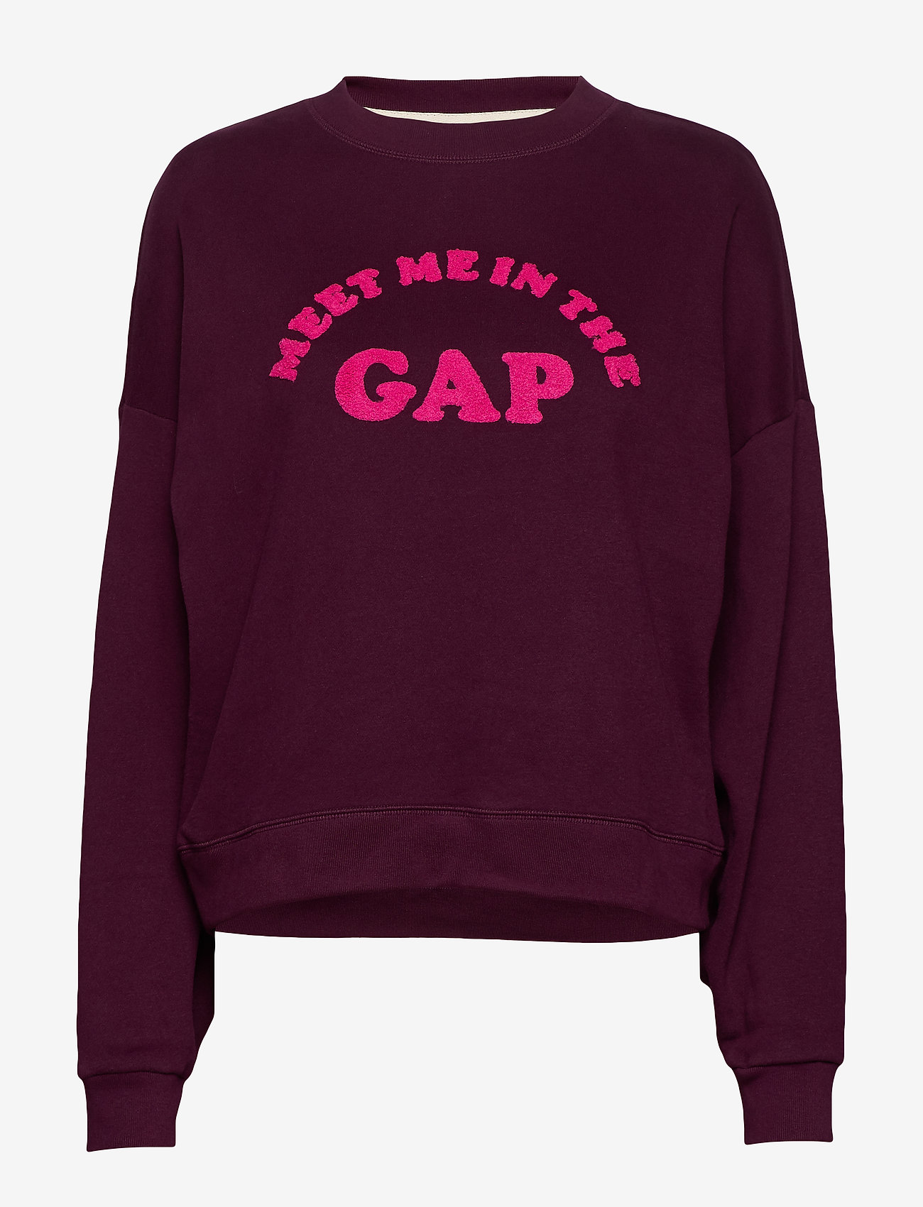 gap maroon sweatshirt