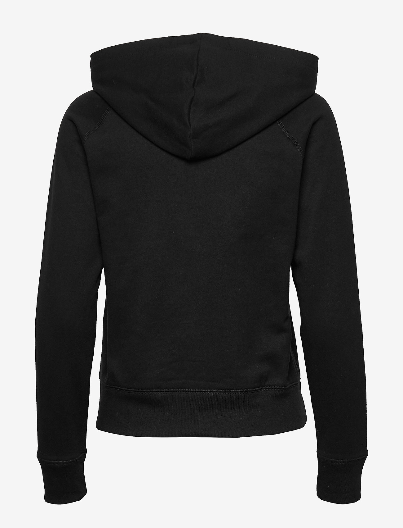 gap black zip up hoodie