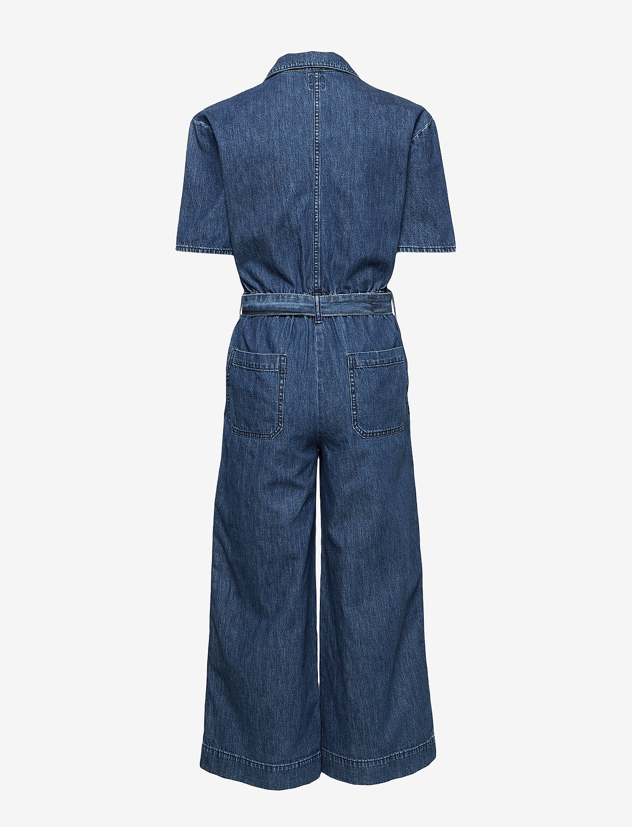 gap blue jumpsuit