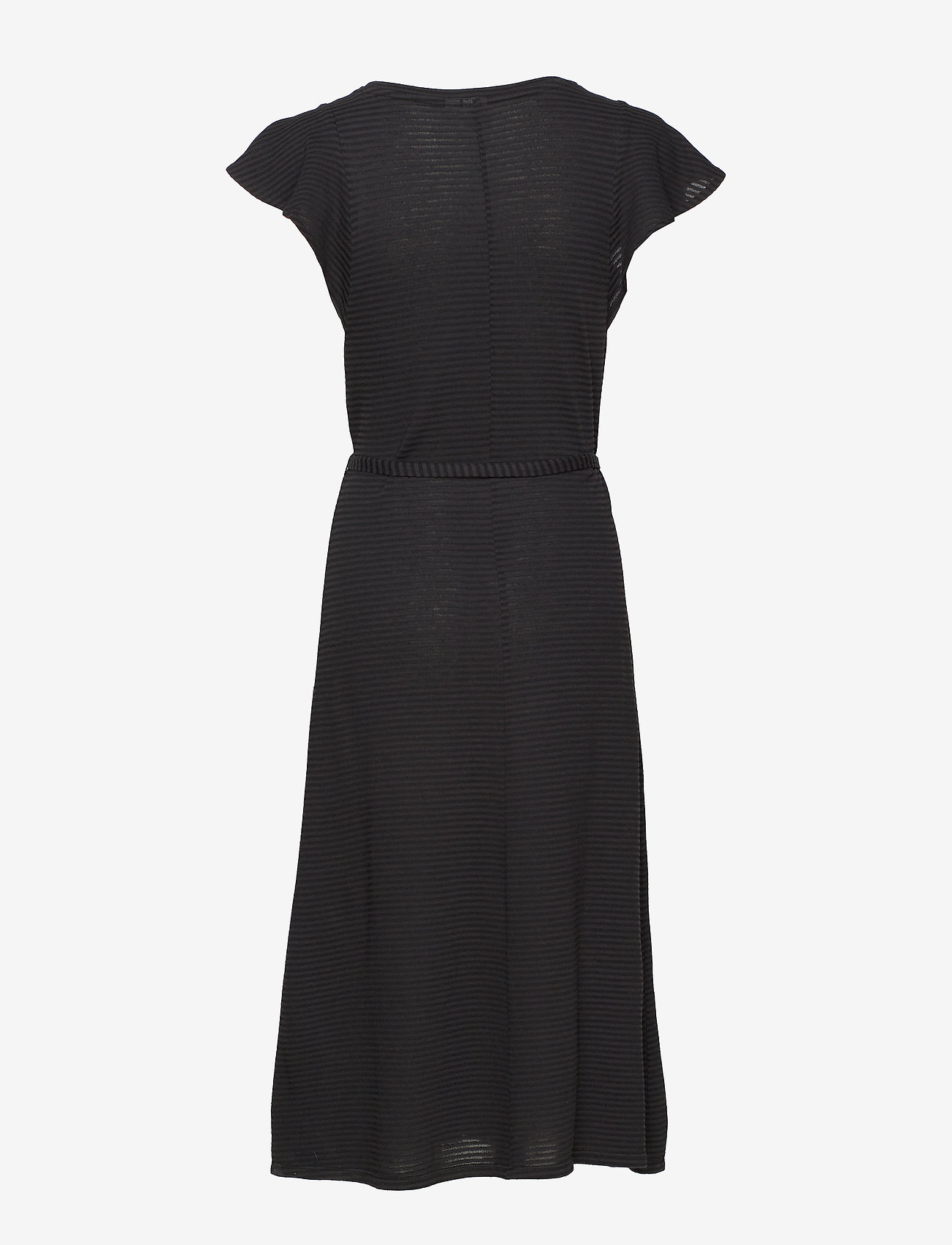 gap black midi dress