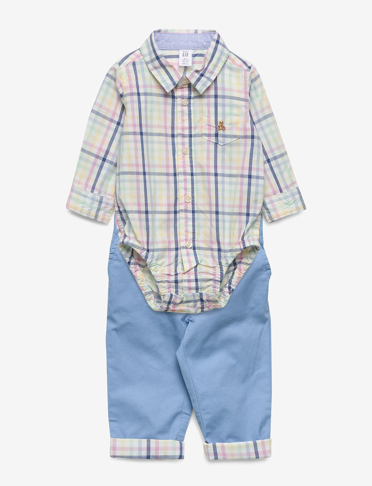 baby plaid outfit