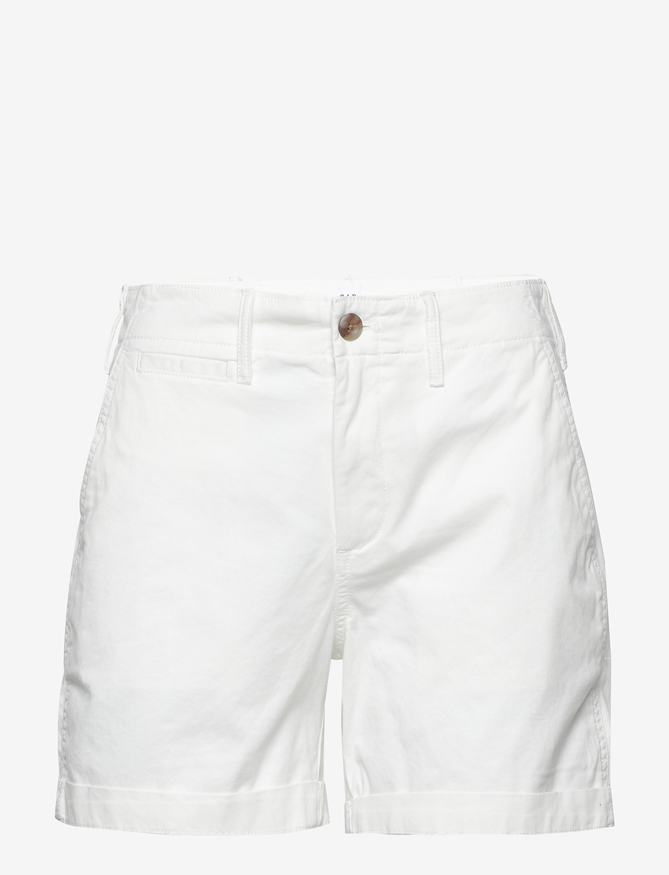 white khaki shorts