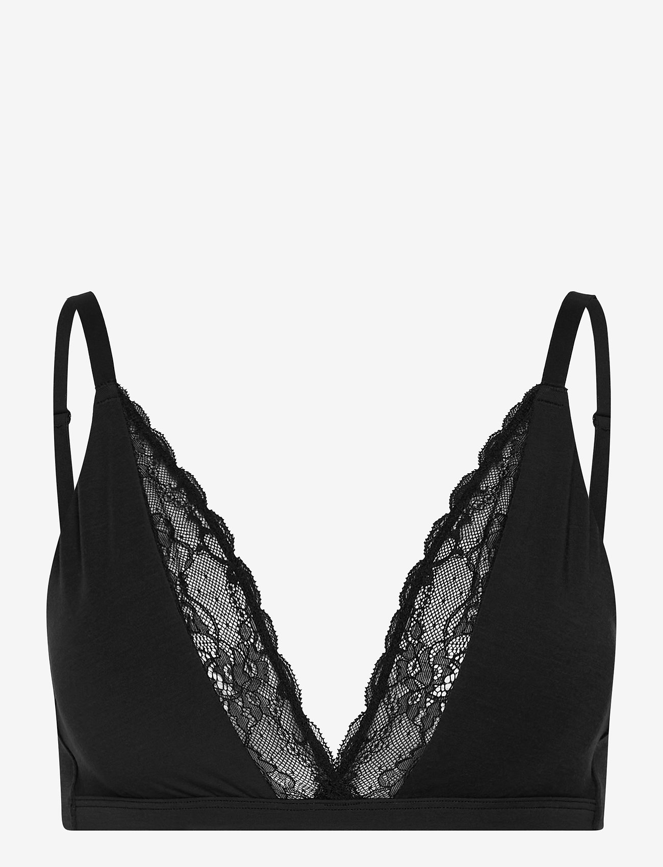 GAP Breathe Lace Plunge Bralette (True Black) 155.35 kr