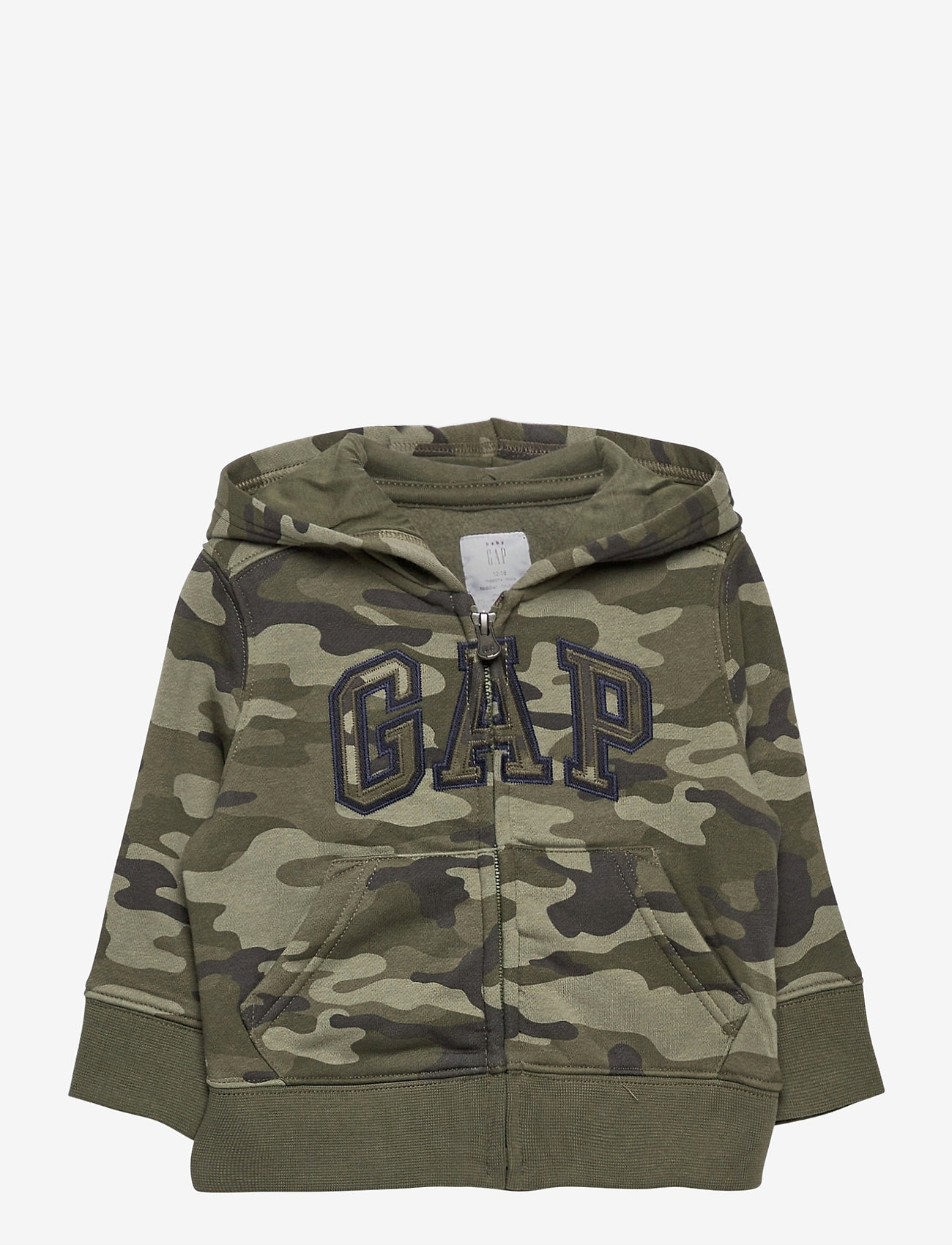 Toddler Gap Logo Hoodie Sweatshirt Green Camo 27 30 Gap Boozt Com