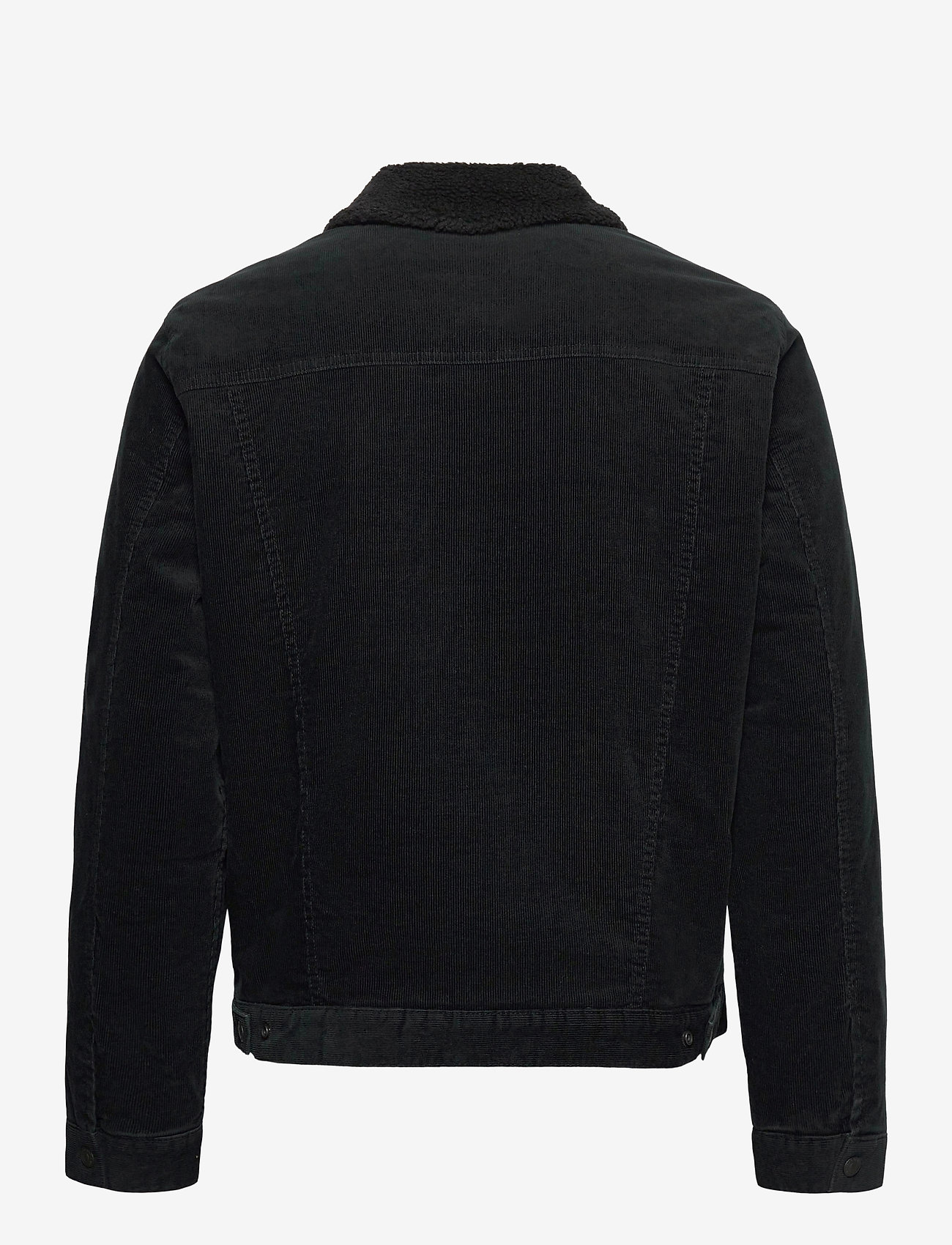 GAP Icon Corduroy Sherpa Jacket - Denim 