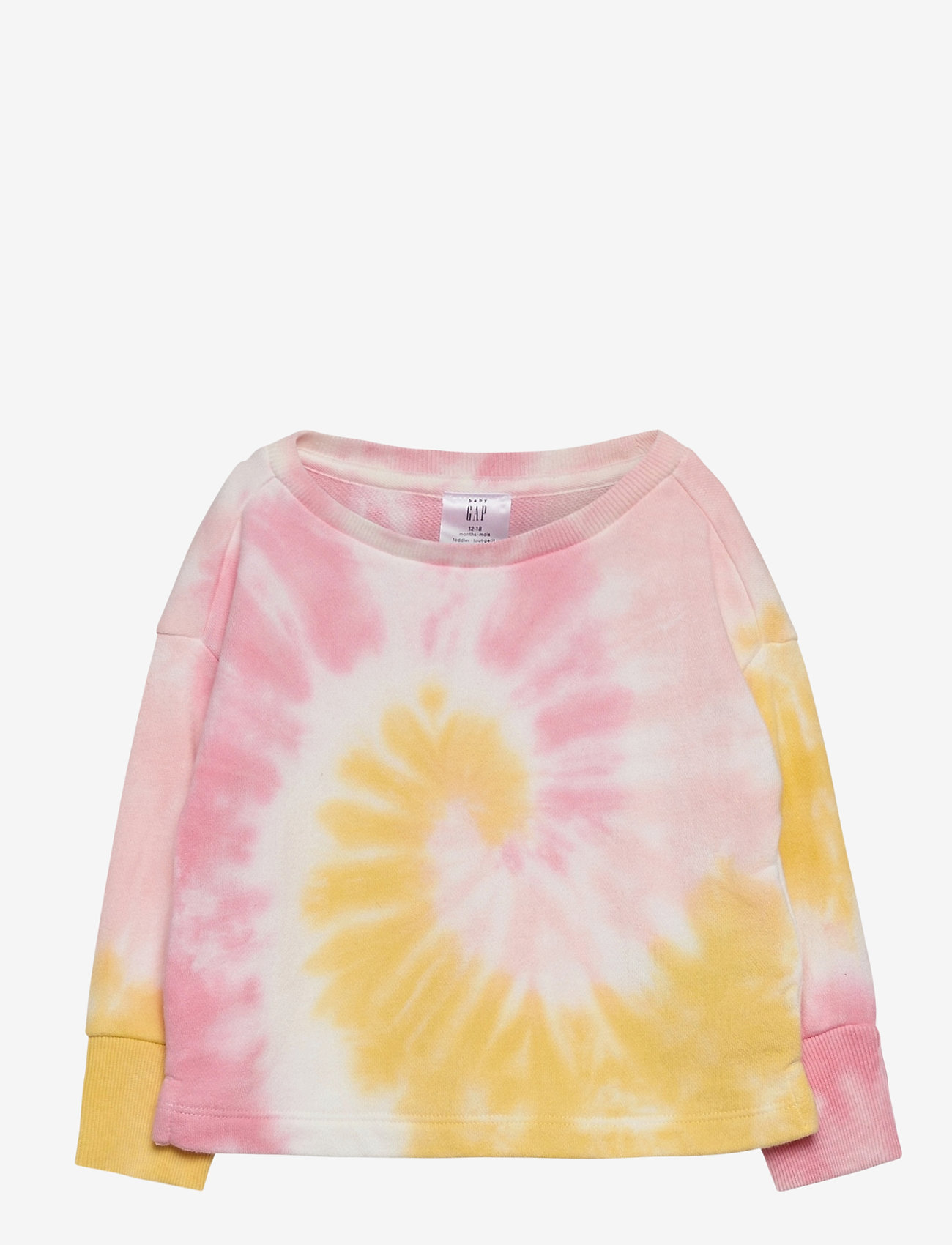 Toddler Tie Dye Sweatshirt Yellow Tie Dye 21 45 Gap Boozt Com