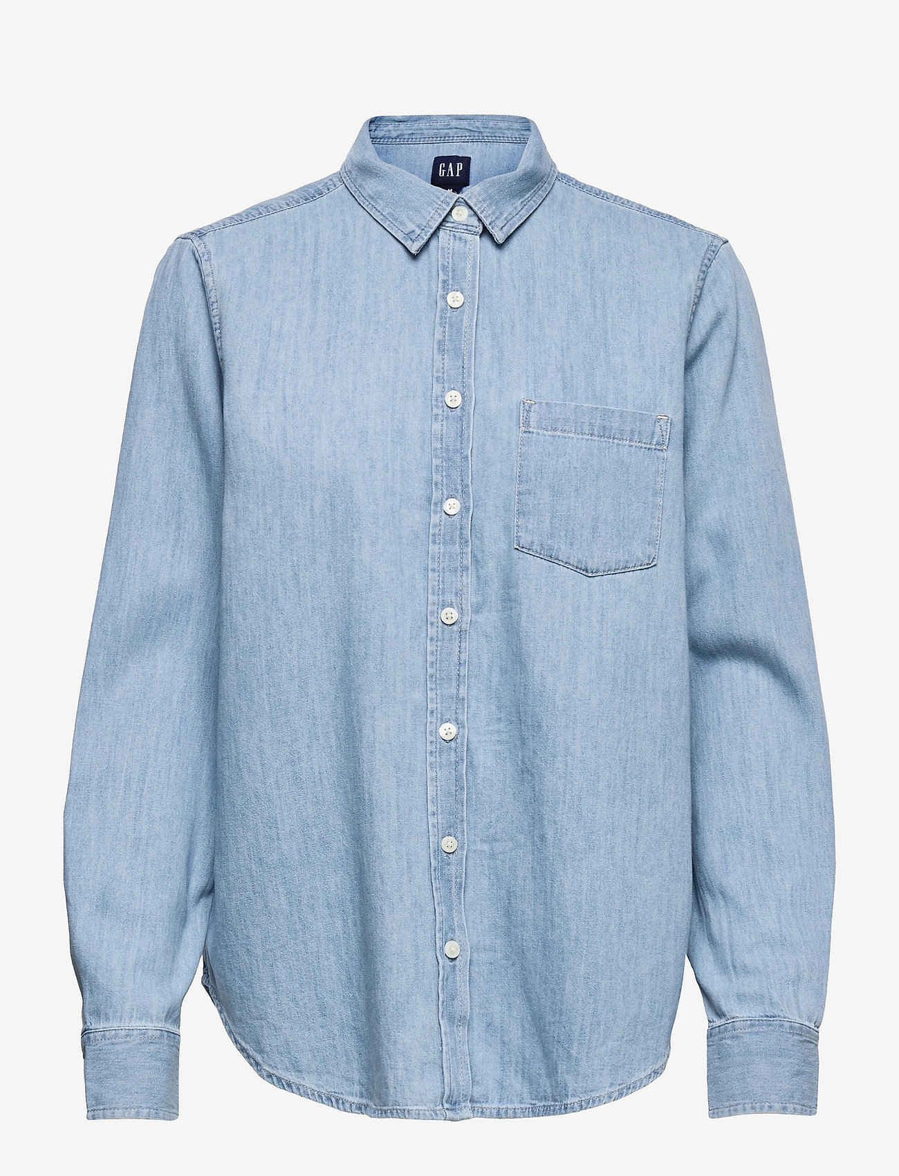 gap perfect denim shirt