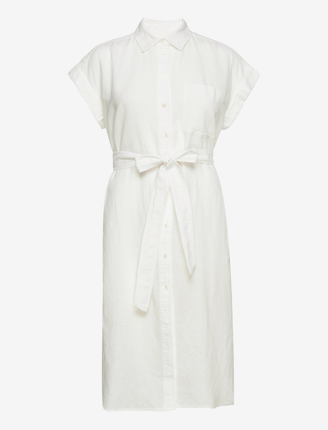 GAP Linen-cotton Midi Shirtdress - Midi dresses | Boozt.com