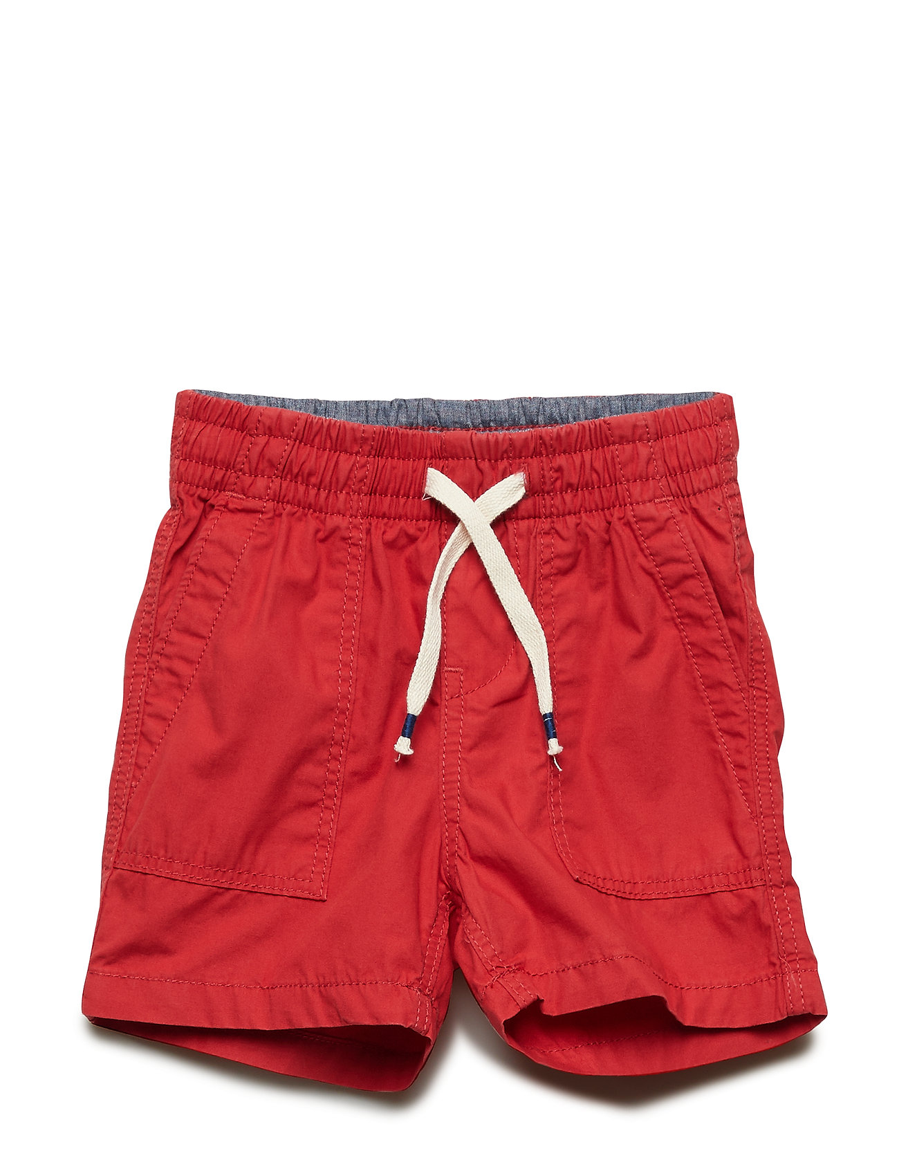 gap red shorts