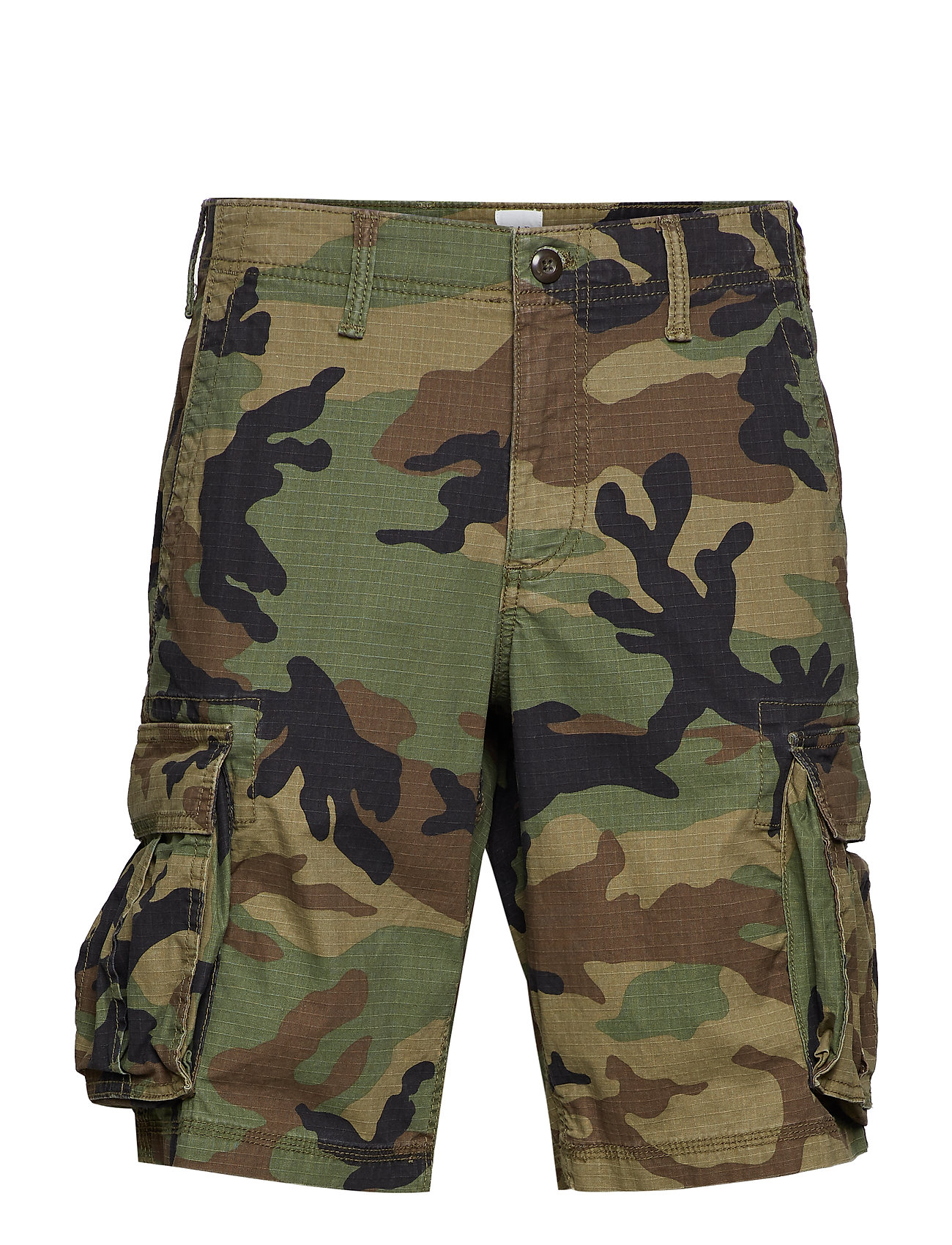 camo shorts gap