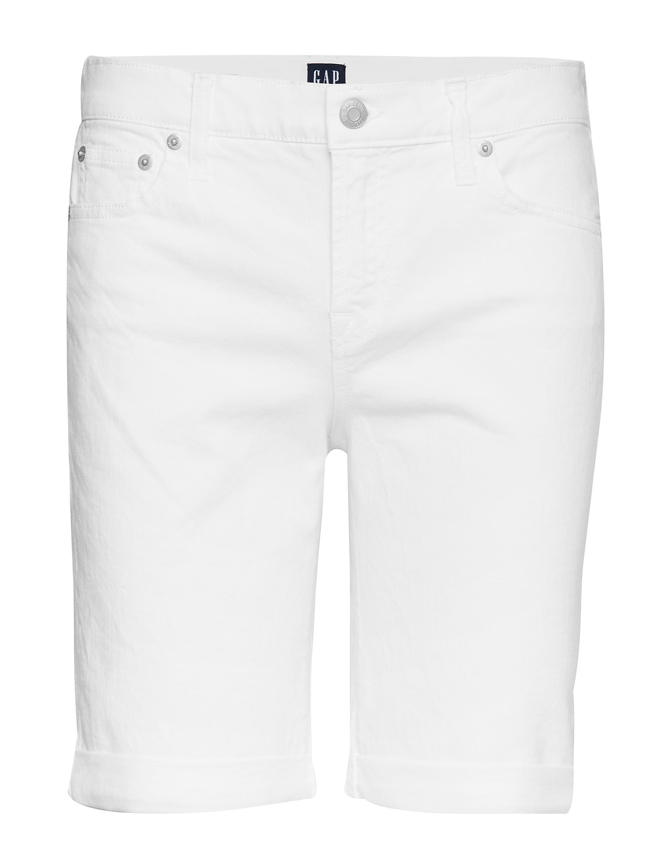 gap white shorts