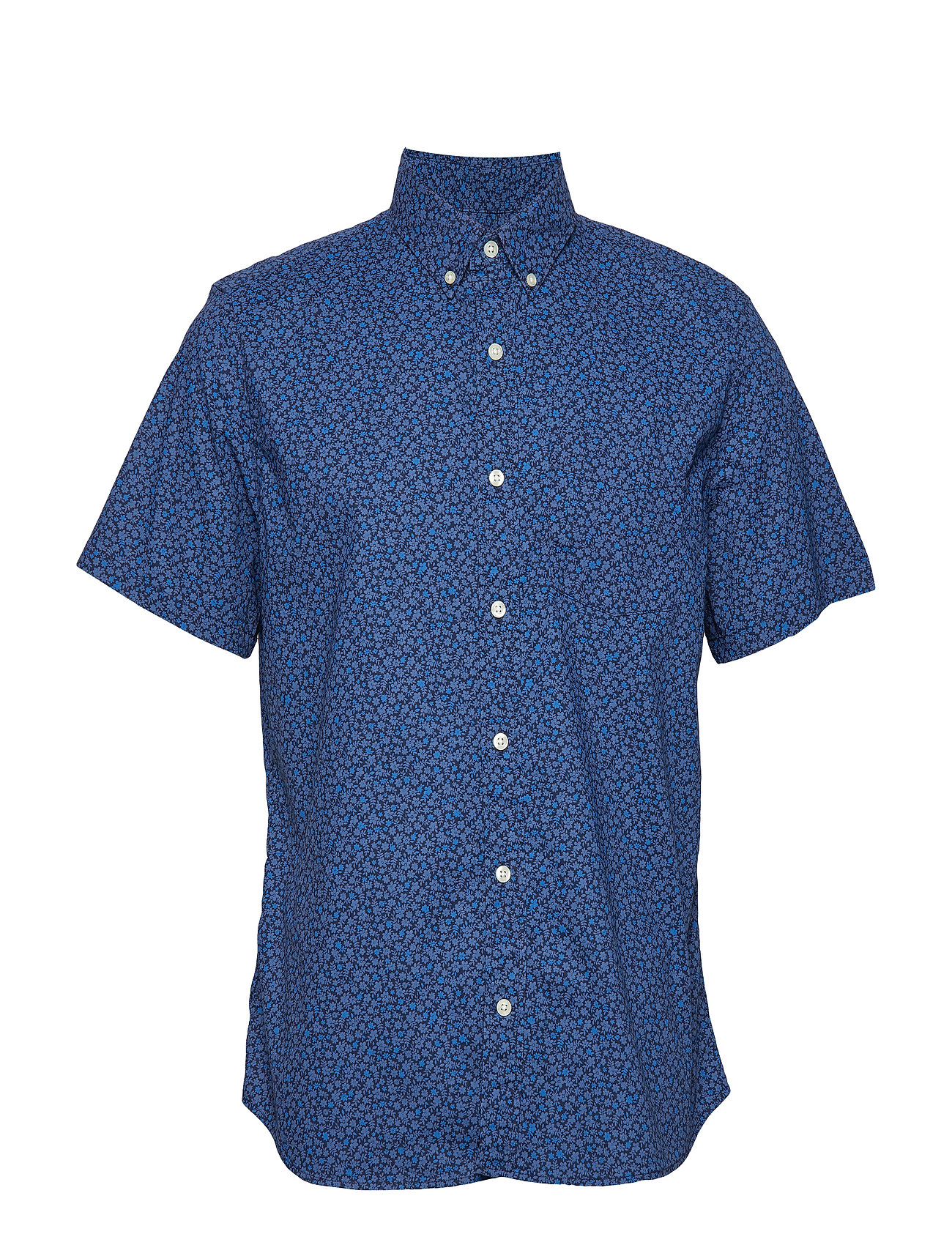 Stretch Lived Short NavyGap Poplin Floral in Shirttiny Sleeve 5S4RcAjq3L
