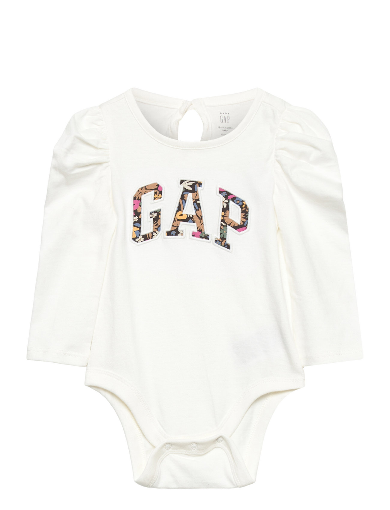 GAP Baby Organic Cotton Gap Logo Bodysuit (New Off White), 69.66 | Stort udvalg af designer mærker |