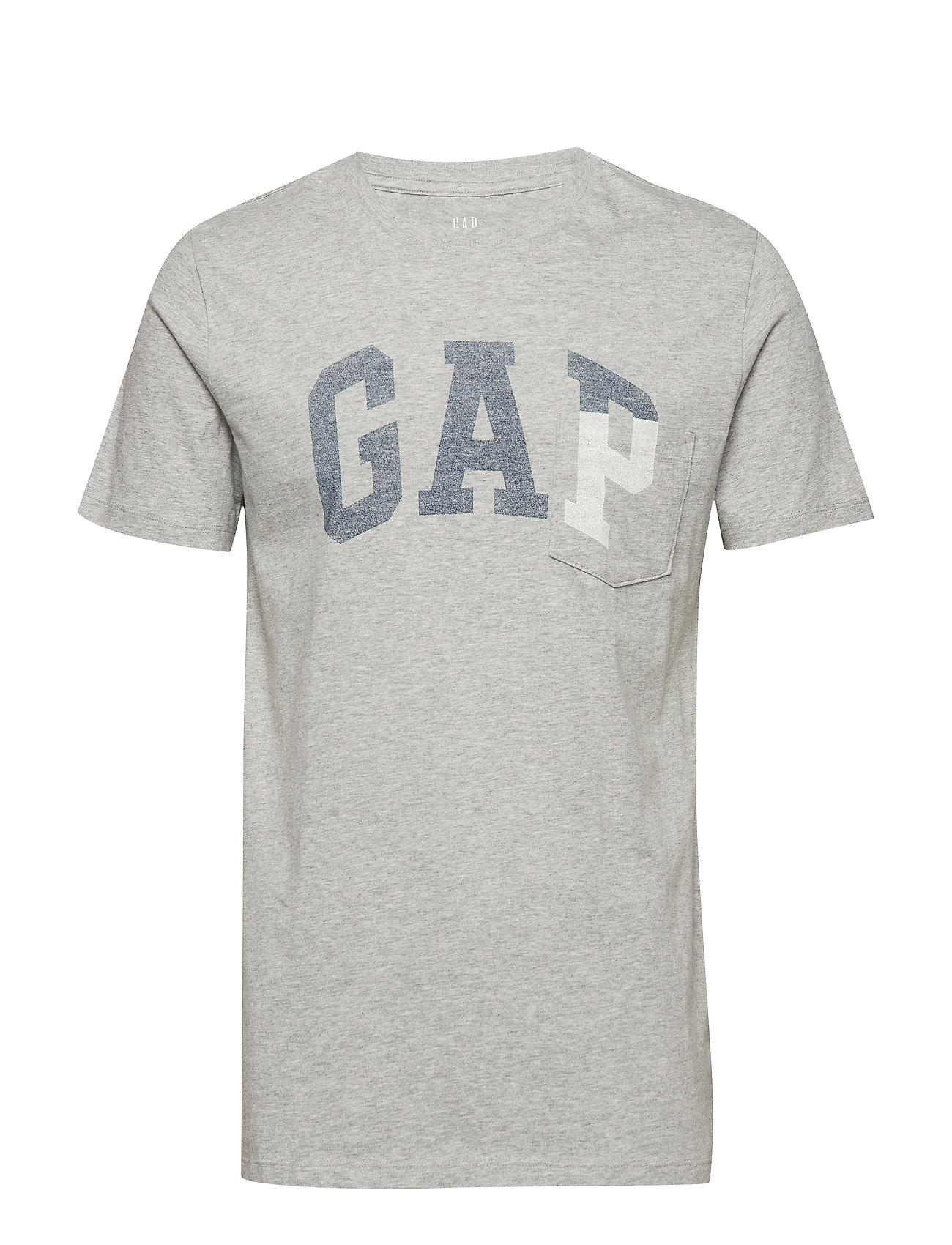 Gap Logo Pocket T Shirt Heather Grey 11 55 Gap Boozt Com