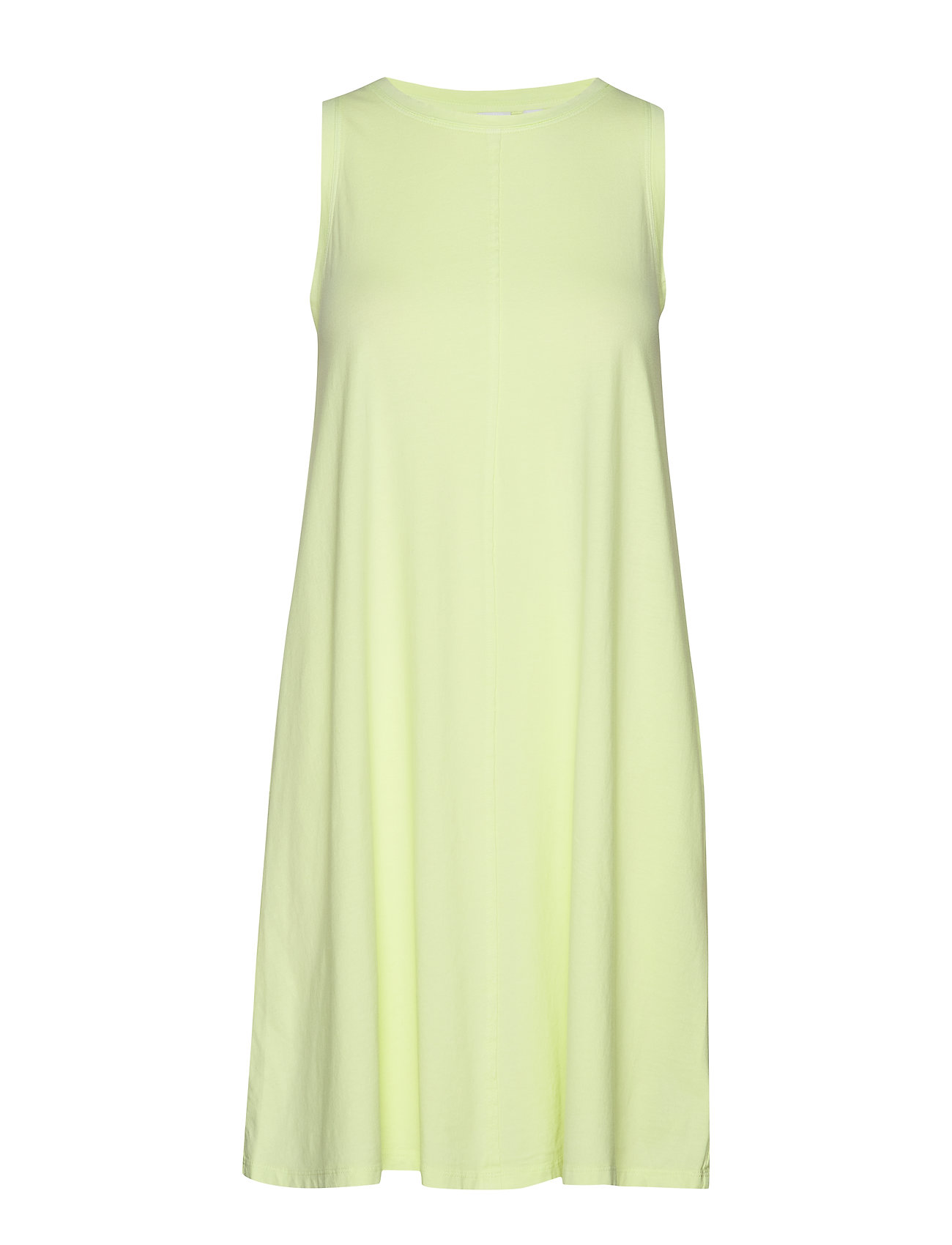 lime green swing dress