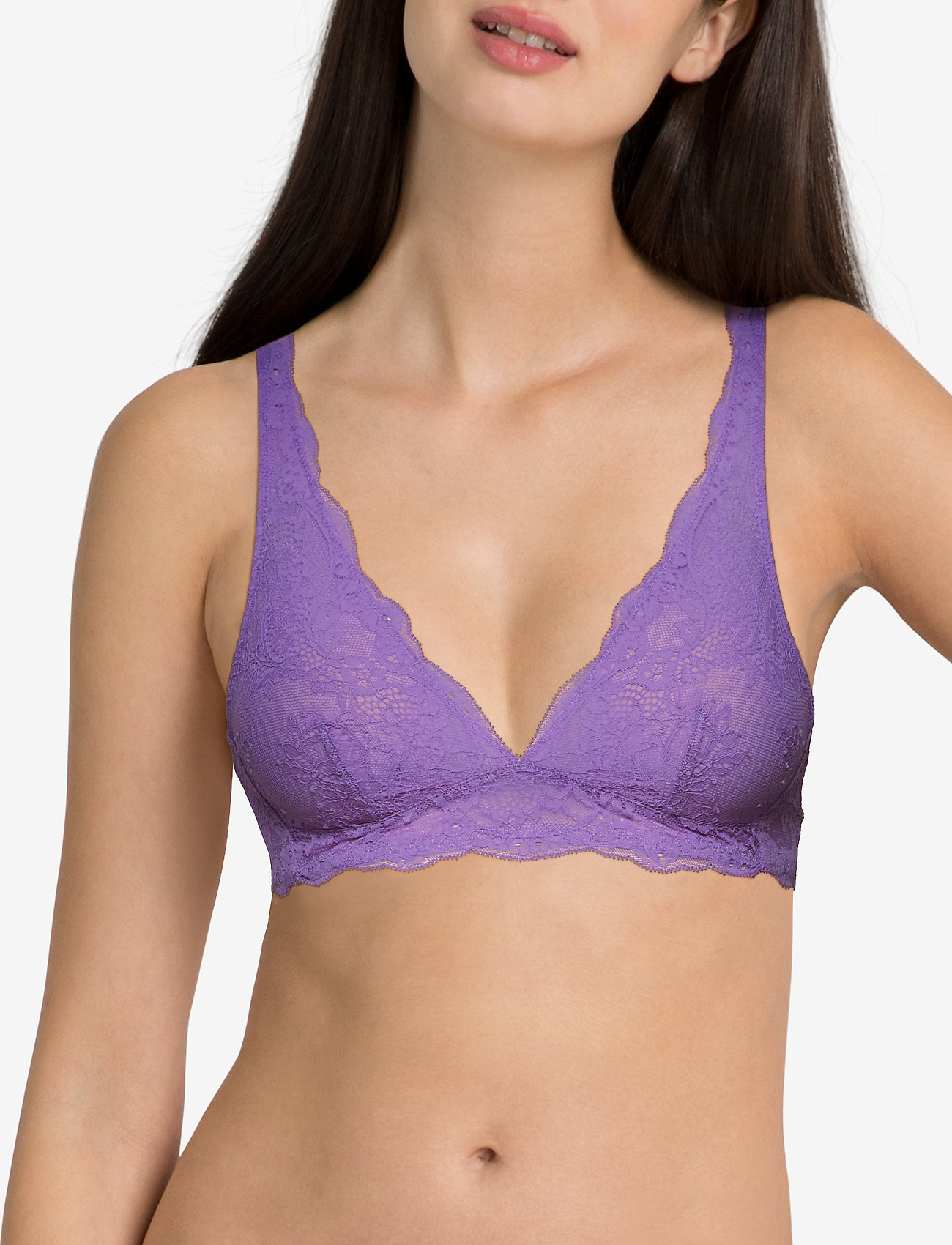 gap lace plunge bralette