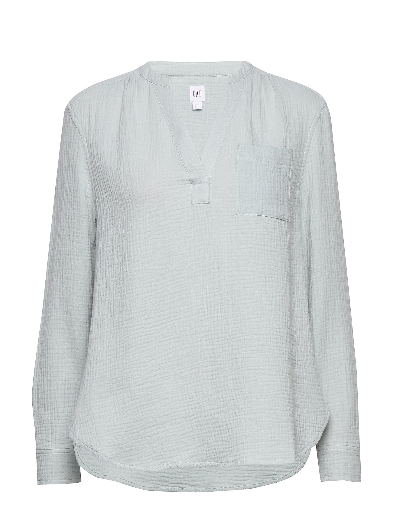 gauzy popover shirt in cotton