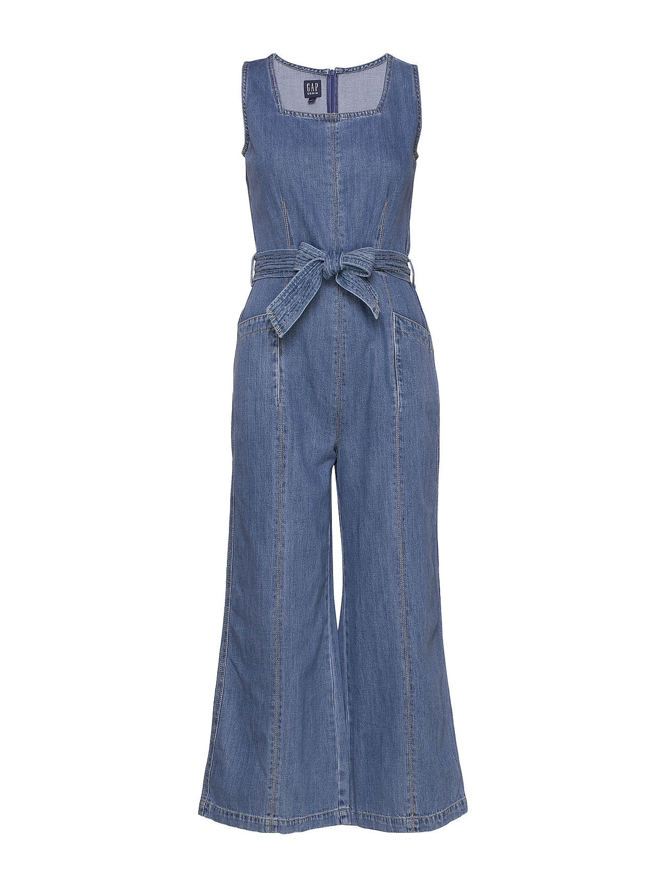 denim jumpsuit gap