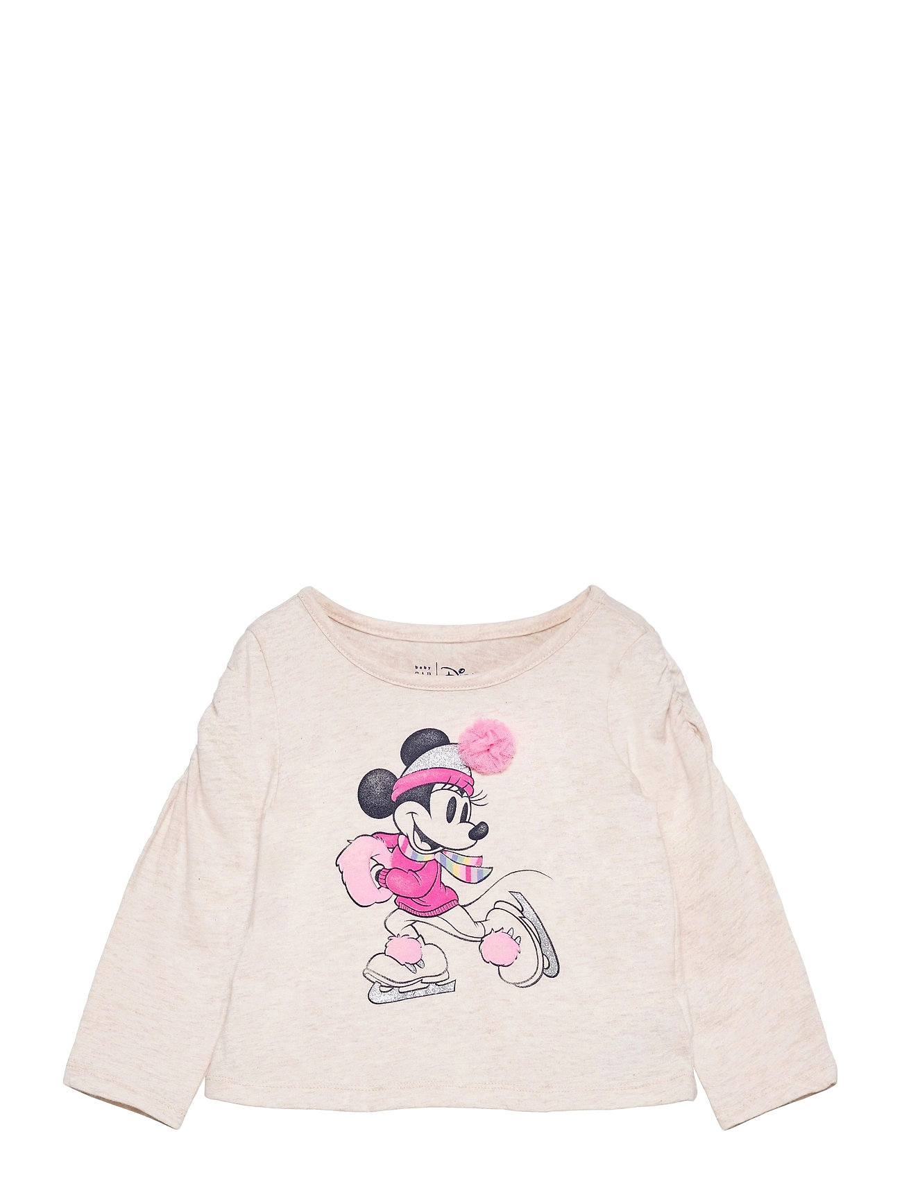 Babygap | Disney Scrunched Graphic T-Shirt T-shirts Long-sleeved T-shirts Vaaleanpunainen GAP