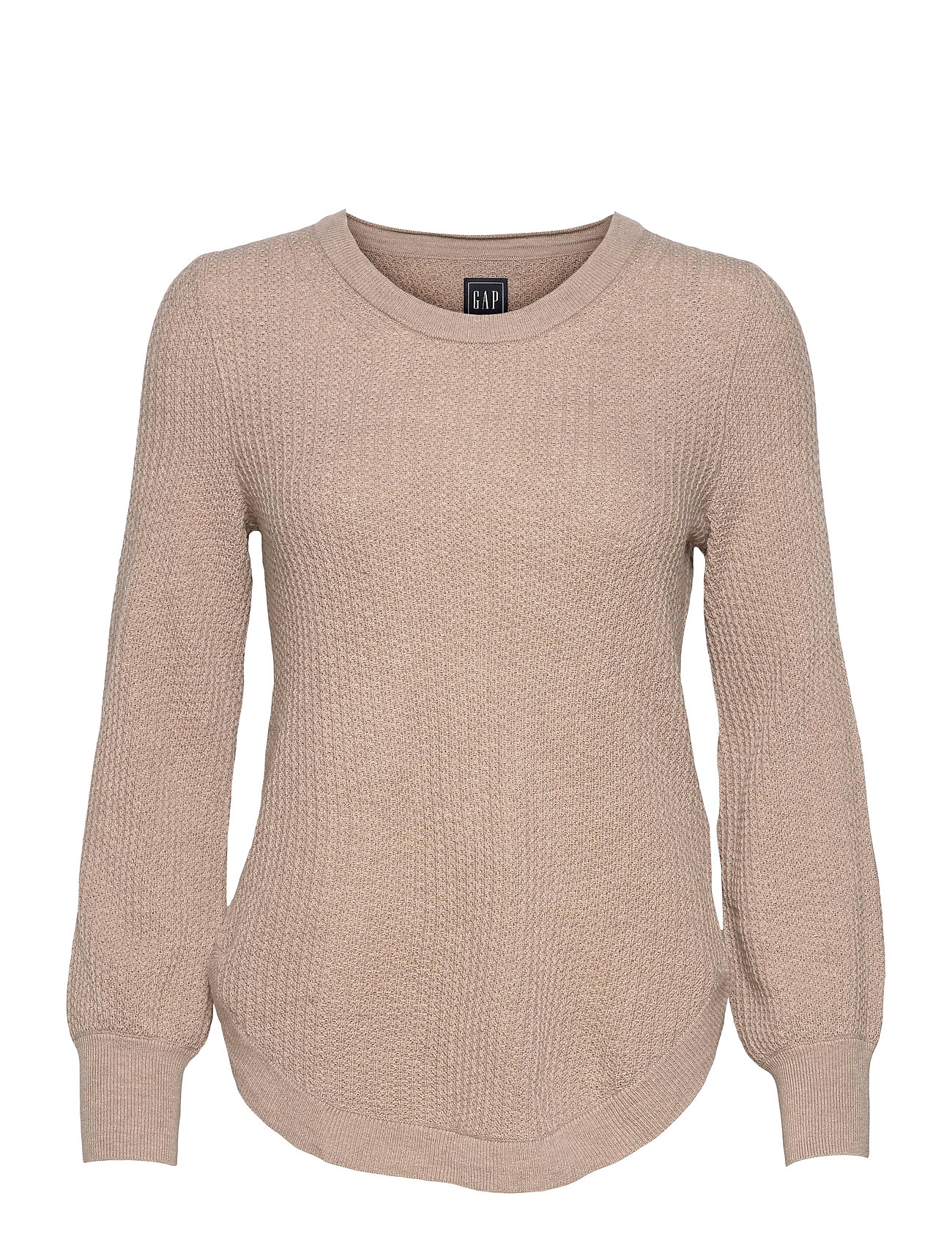 True Soft Textured Crewneck Sweater 