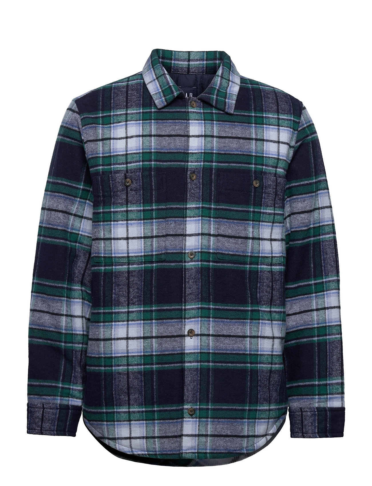 gap flannel shirt jacket