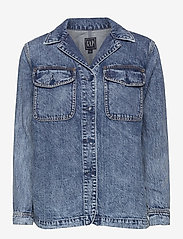 gap denim shirt jacket