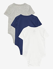 GAP - Baby 100% Organic Cotton Mix and Match Bodysuit (3-Pack) - bodies unis à manches courtes - multi - 1