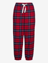 gap flannel joggers