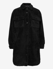 GAP Oversized Sherpa Shirt Jacket 