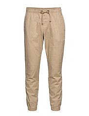 twill joggers with gapflex