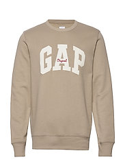 gap logo fleece crewneck sweatshirt