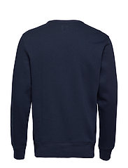 gap logo fleece crewneck sweatshirt