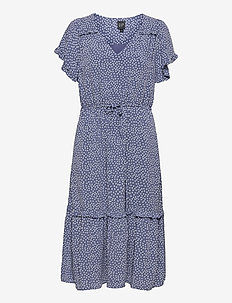 gap flutter sleeve midi dress