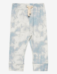 Baby 100% Organic Cotton Mix and Match Print Pull-On Pants - kelnytės kūdikiams - blue tie dye