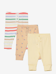 Baby Pull-On Pants (3-Pack) - alaosat - new sand