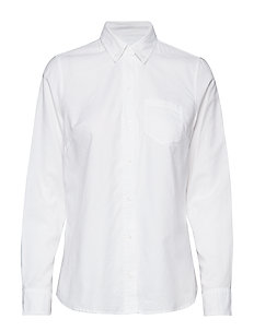 Under 300kr | Skjorter | Stort utvalg av de seneste nyhetene Quinn Straight fit Linen cotton Shirt (Chambray Blue 864