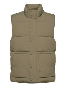 forest green down vest