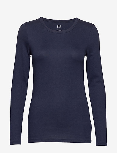Modern Crewneck T-Shirt - langärmlige tops - true indigo 2