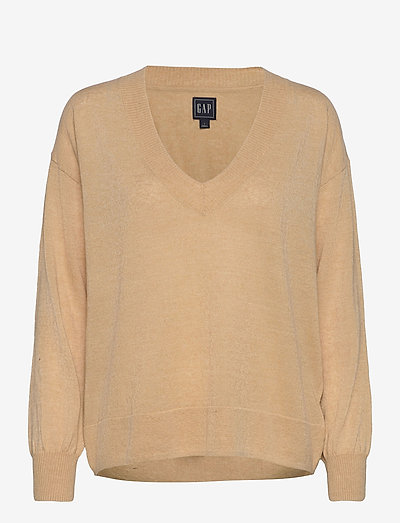 lightweight v neck sweater