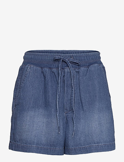 gap elastic waist shorts