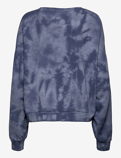 gap blue tie dye sweatshirt