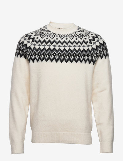 fair isle crewneck sweater gap