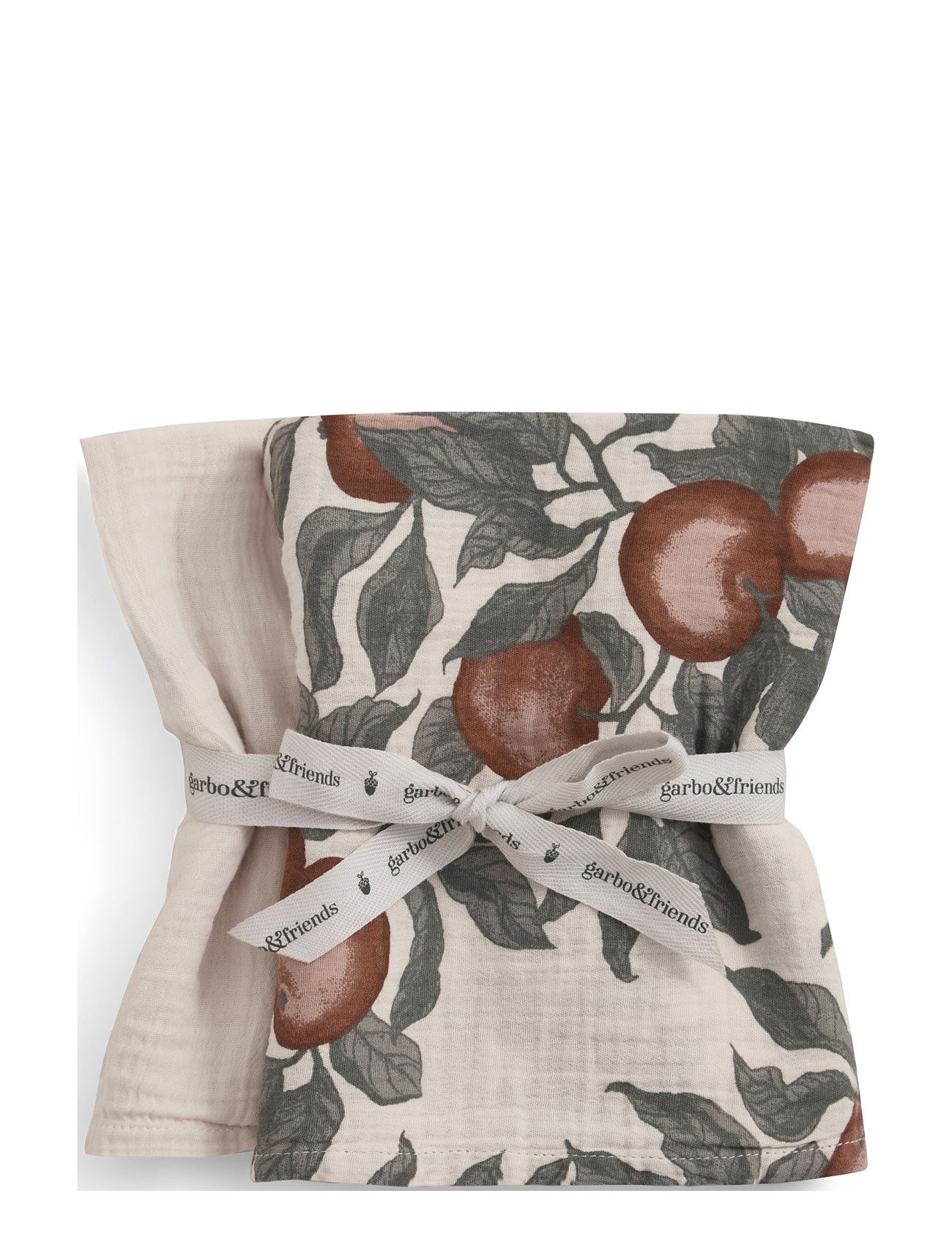 Garbo&Friends Muslin Blanket Small - 2Pcs, 60X60 cm, Multi/patterned, Musliner > Muslingeklude, Børn