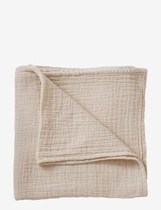 Muslin Swaddle Blanket - blankets - eggshell