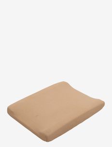 Muslin Changing Mat Cover (SE) - changing pads - hay