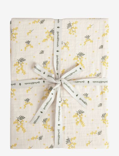 Muslin Fitted Sheet - bed sheets - mimosa