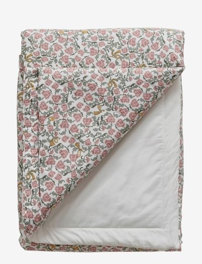 Bed Cover Single - blankets - floral vine