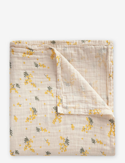 Bleu Muslin Swaddle Blanket - dekens van mousseline - mimosa
