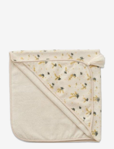 Terry Hooded Towel - håndklæ - mimosa